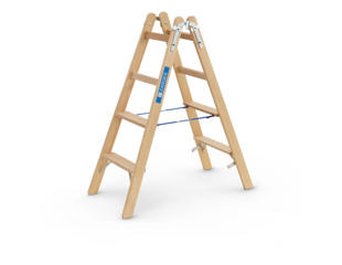 Wienerstige træ 2 x 4 trin, 1,2 m.