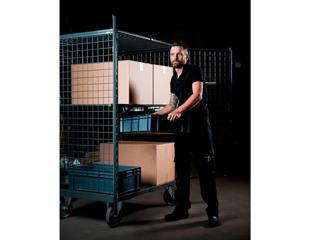 Sikkerhedvogn Ergo med gitter