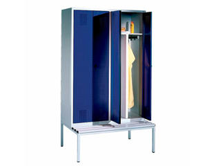 Evolo Omklædningsskab  m/bænk