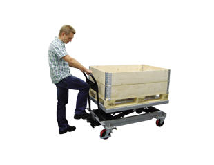 Løftebord mobilt manuel BS 50LB, 80x120 cm