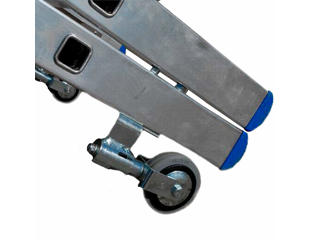 Hjul til wiener-stiger, 2 stk.