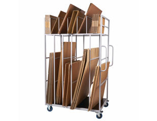 Emballagevogn 2 hylder 150 kg.