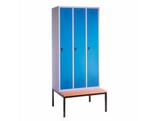 Evolo Omklædningsskab  m/bænk