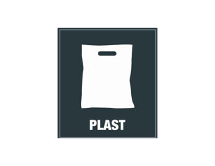 Pictogram 'PLAST', Kontur