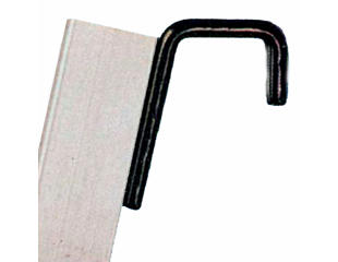 Krog med sort plastovertræk, Ø100, flad