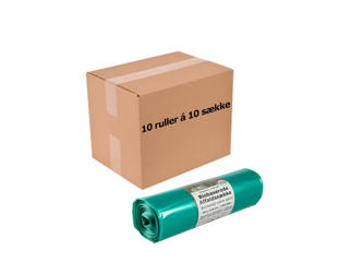 Biosække 100 l - 75% virgin LDP