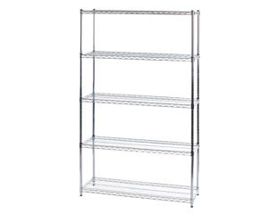 Trådreol Wirefix 36x122x200 h cm