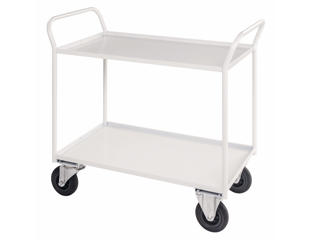 Bordvogn 2 hylder 55x108x98h cm, hvid