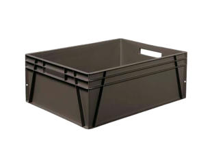 Arca EURO kasse P. 80x60x30h cm grå