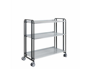 Hyldevogn fleksibel 128 cm 3 hylder