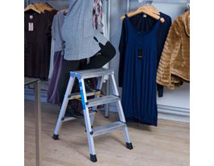 Wienerstige 2x 5 trin, 1,2 m. Alu