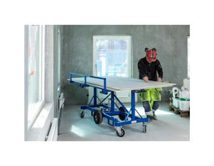 Pladevogn, 70x190x147h cm