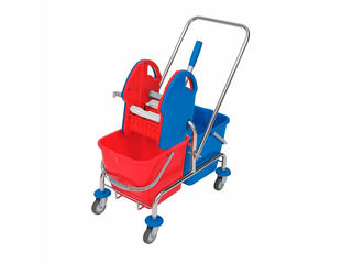 Rengøringsvogn med Wetmop-system