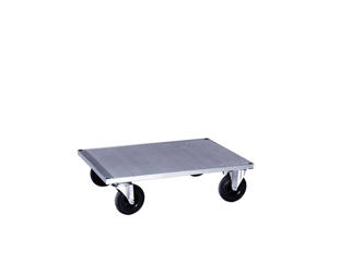 Ladvogn Steel, enkelt, 80x120 cm