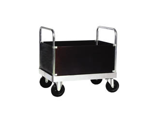 Ladvogn Heavy Steel 4 høje sider 80x120