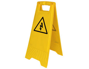 Advarselsskilt, 'Højspænding'