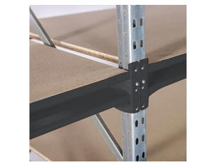 Atlas bjælke til storreol 180 cm. Antracit.