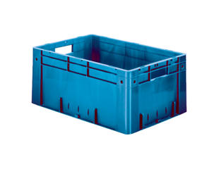 Heavy Duty kasse 60x40x27 cm blå