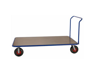 Platformsvogn 215x100x112h blå