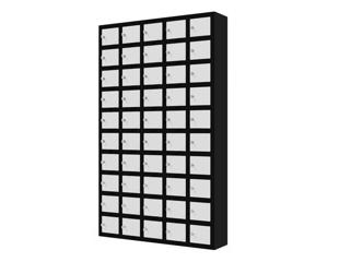 Mobil- og smårumsskab, 50 rum