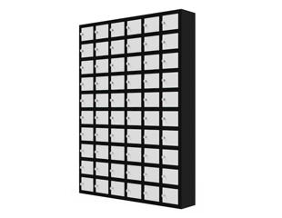 Mobil- og smårumsskab, 60 rum