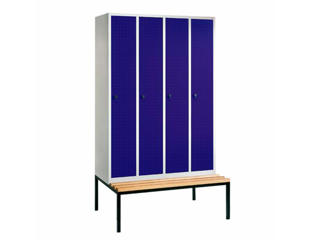 Evolo Omklædningsskab  m/bænk