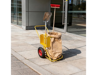Affaldsvogn, gul