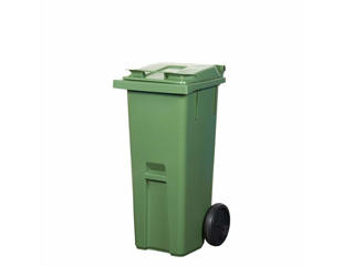 Affaldsbeholder 140 l, grøn