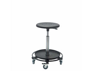 Taburet Smile m. værktøjshylde, høj