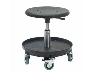 Taburet Smile m. værktøjshylde 