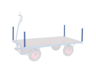 Trækvognstilbehør hjørnestolpe (1 stk.)