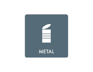 Pictogram 'METAL'