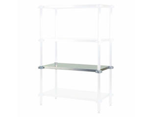 Fødevarereol komplet hylde d40x120cm