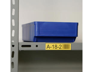 Etiketholder 105x26 mm, lige. Magnet