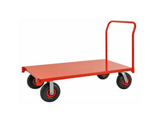 Platformsvogn 155x76x105h rød
