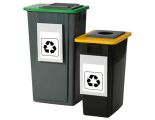 Mærkatholder til front