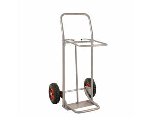 Affaldsvogn i stålstel kraftig