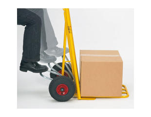 Multisækkevogn Ravendo, gul. 250 kg.