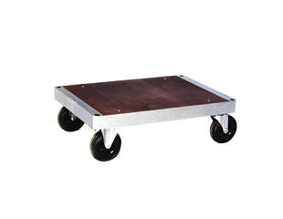 Ladvogn Heavy Steel, enkelt, 80x120 cm