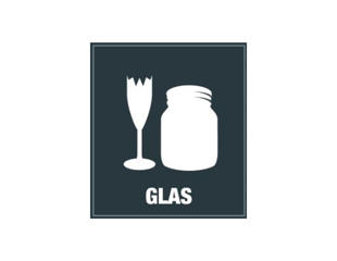 Pictogram 'GLAS', Kontur
