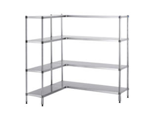 Inox Standard hjørnekrog venstre