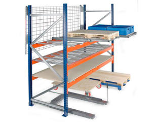 Rygnet til Atlas pallereol L270 cm