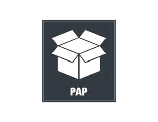 Pictogram 'PAP', Kontur