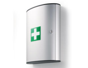 Førstehjælpsskab Stor m. indhold