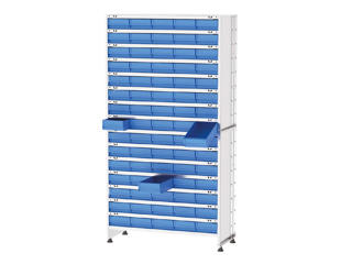 Hi-Max Skuffereol med 75 lagerskuffer