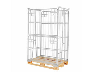 Pallecontainer, h180 cm., sammenklap