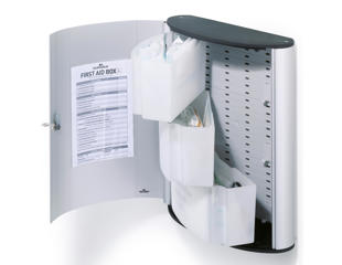 Førstehjælpsskab Stor m. indhold