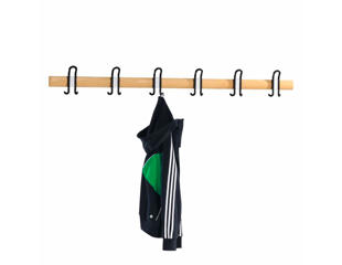 Knagerække m. 6 knager 