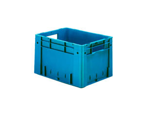 Heavy duty kasse 40x30x27 cm blå