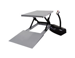Løftebord lavprofil med rampe